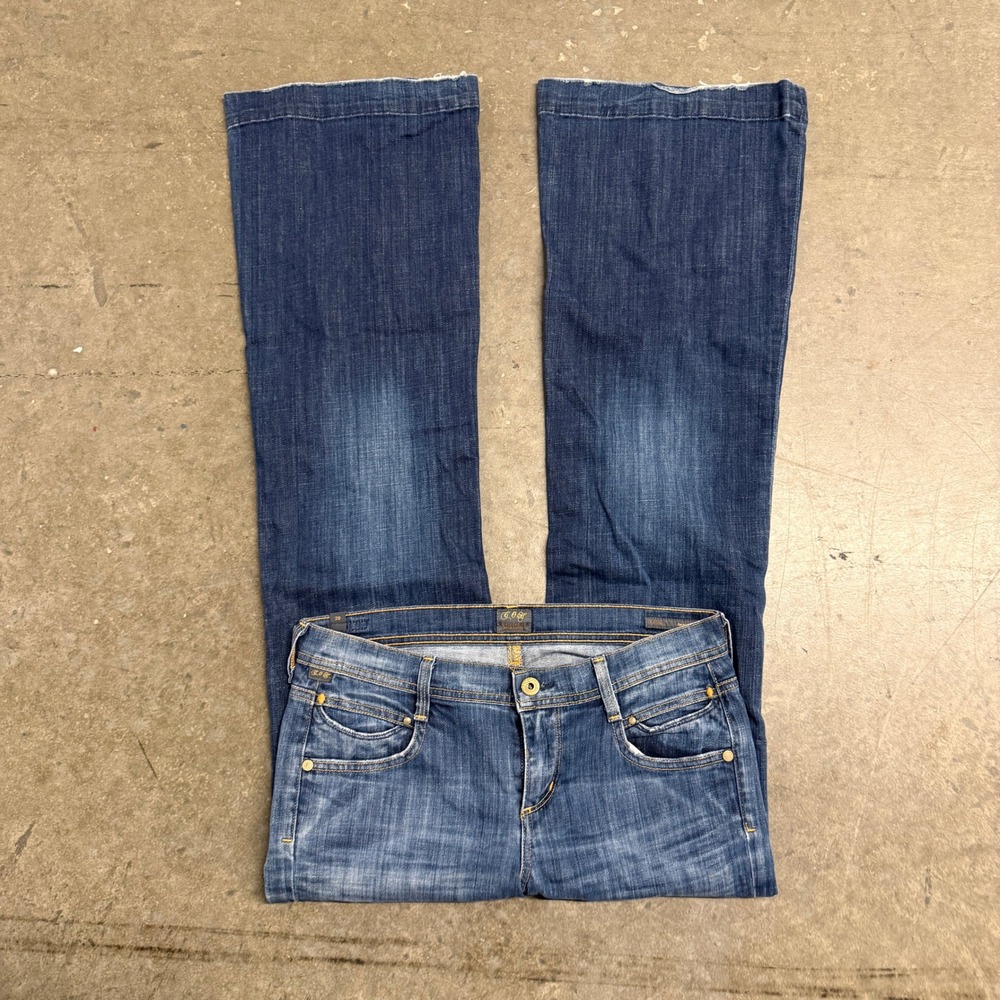Citizens of Humanity Faye Flared Trouser Jeans Medium Wash Denim Size 29 Womens